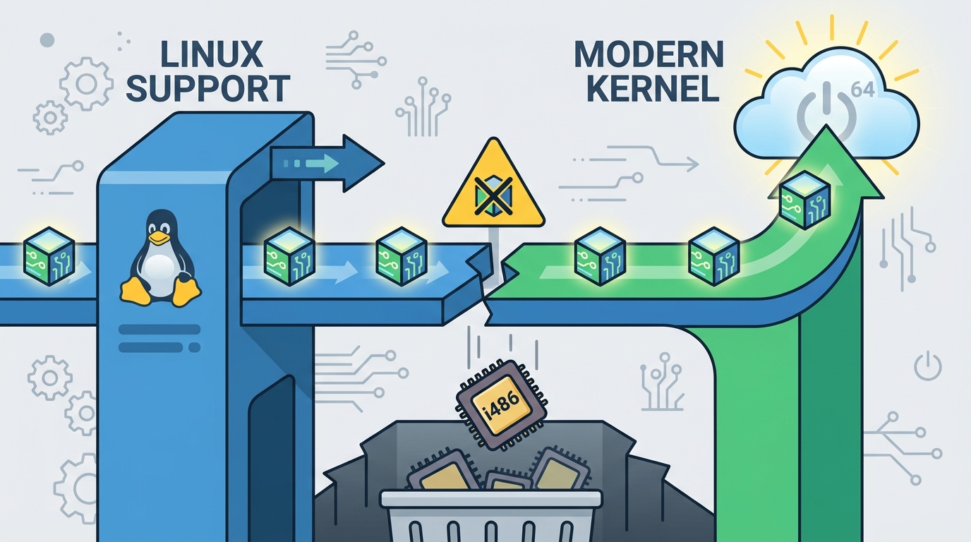 Linux is finally dropping i486 support