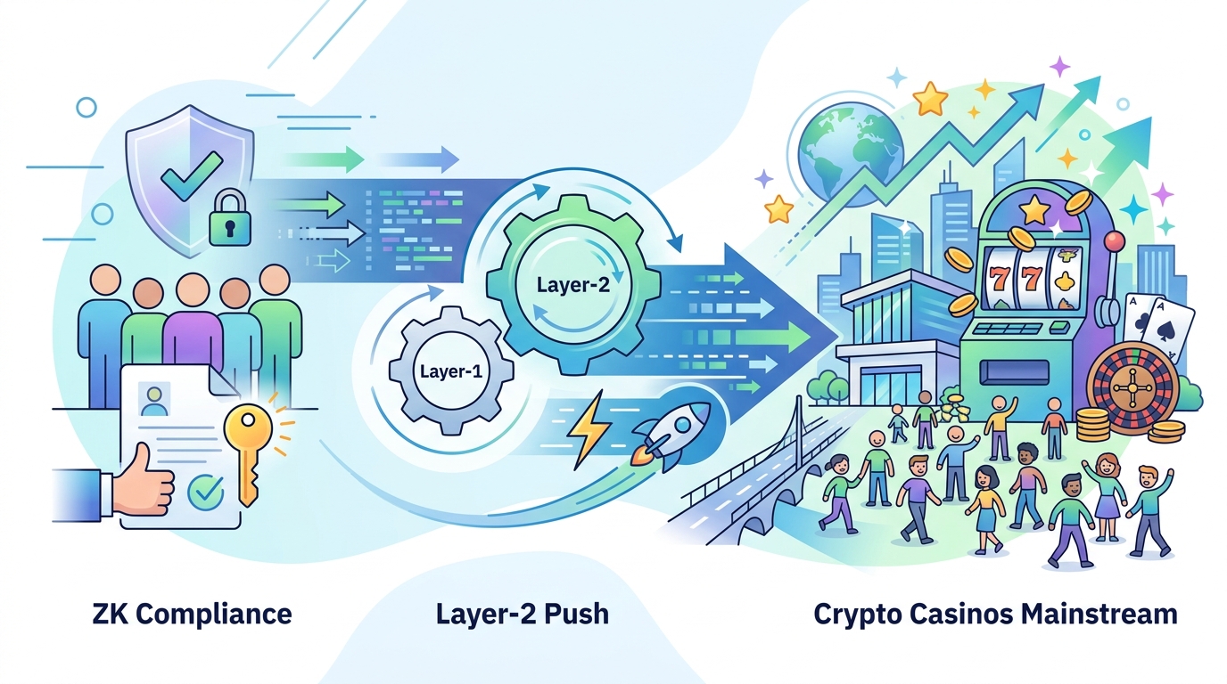 ZK Compliance and Layer-2 Push Crypto Casinos Mainstream