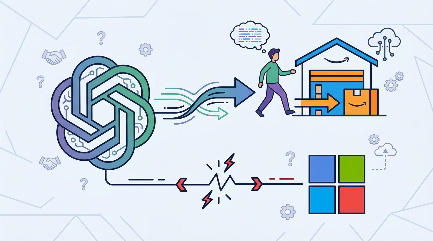 OpenAI courts Amazon as Microsoft tension grows