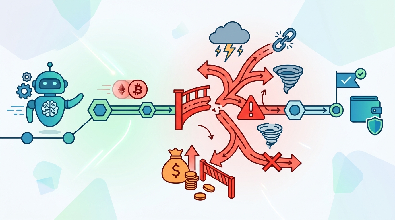 AI 代理碰上加密貨幣的路由風險