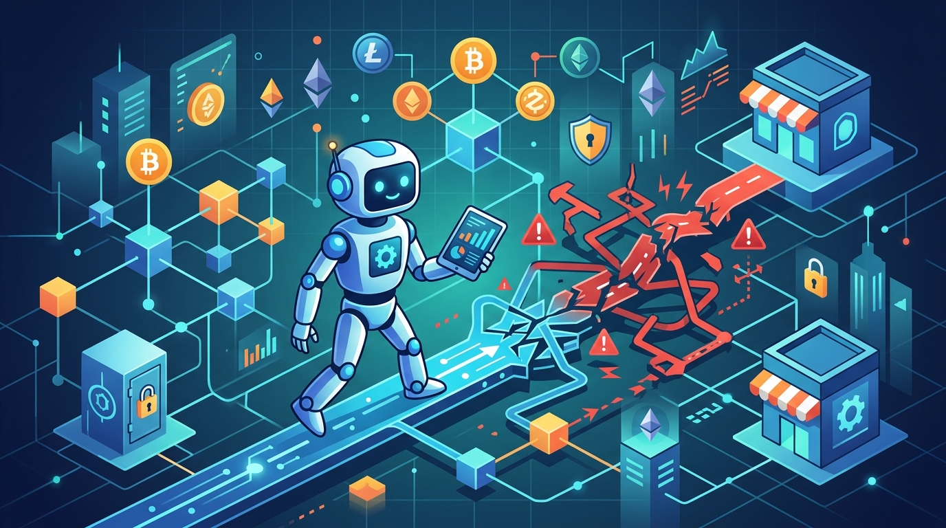 AI 代理碰上加密貨幣的路由風險