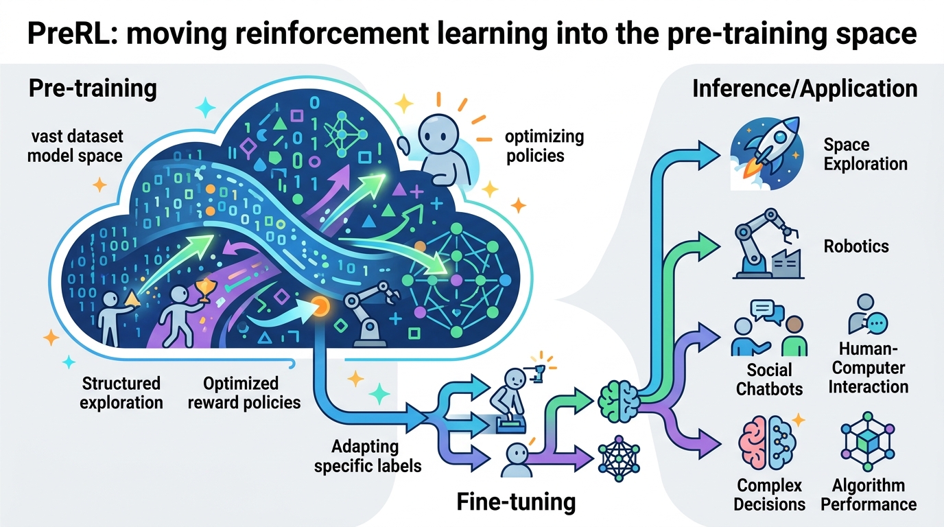 PreRL:把強化學習搬進預訓練空間