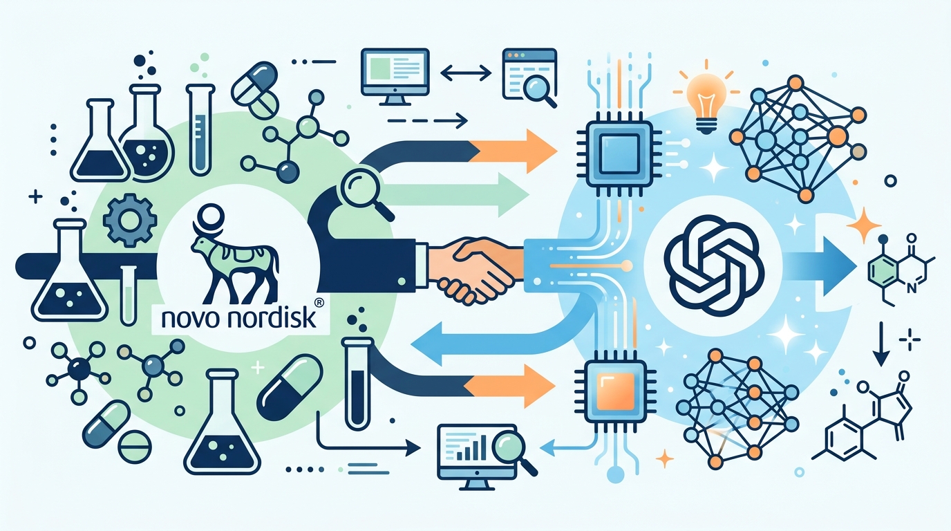 Novo Nordisk 找 OpenAI 做藥研