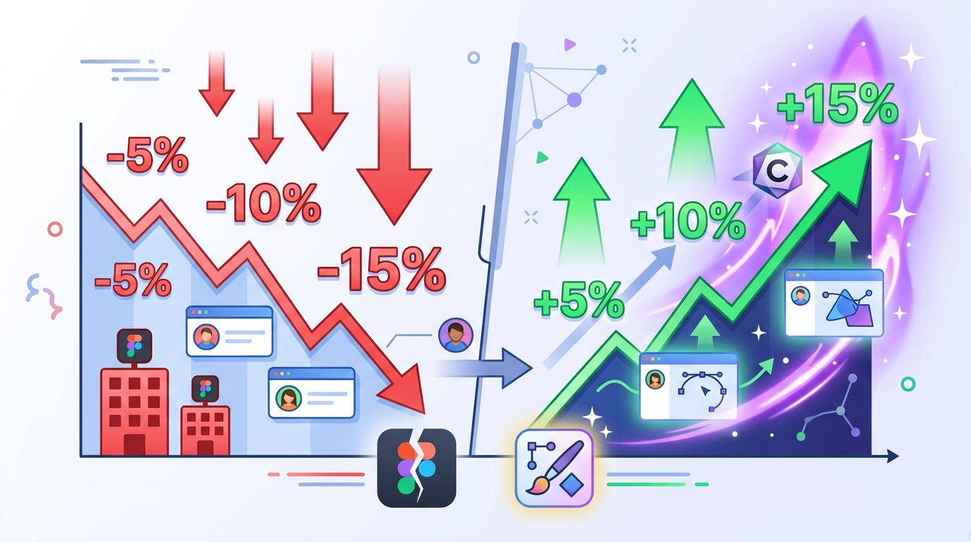 Figma 股價當日下跌：Claude Design 如何改寫設計工具戰場