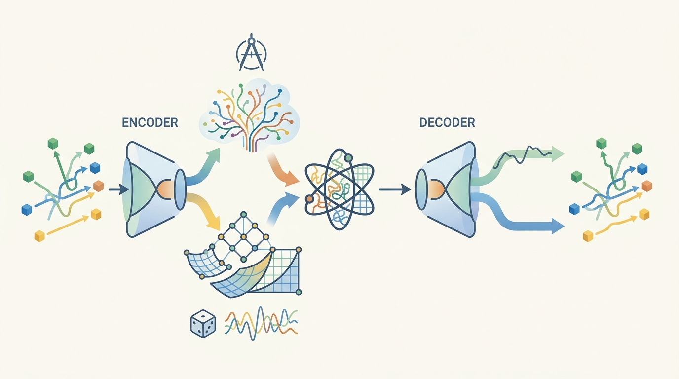 自編碼器學隨機動態也要顧幾何