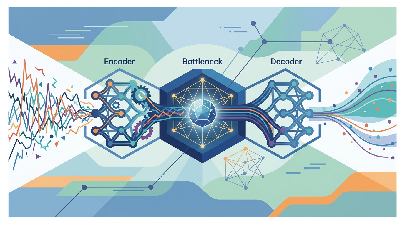 Autoencoders for stochastic dynamics get geometric regularization