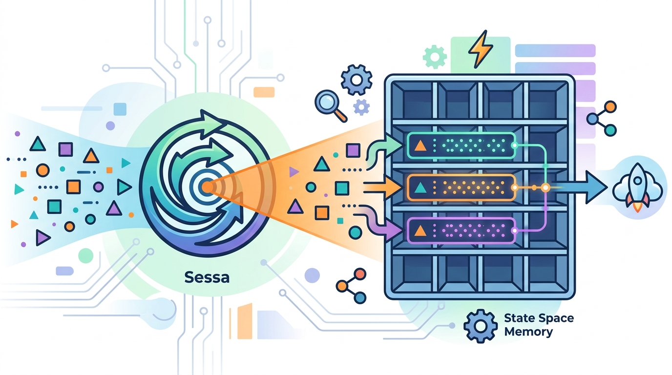 Sessa 把注意力放進狀態空間記憶