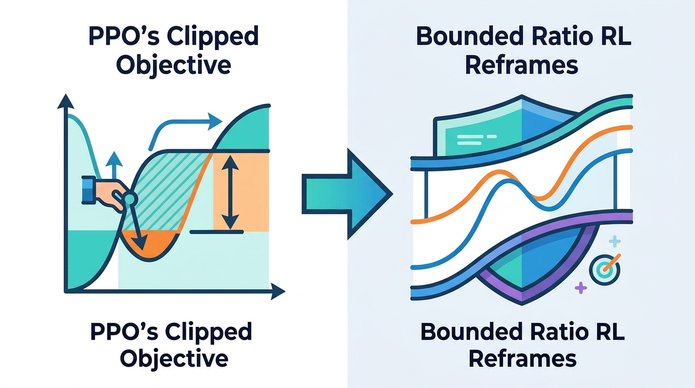 Bounded Ratio RL Reframes PPO's Clipped Objective
