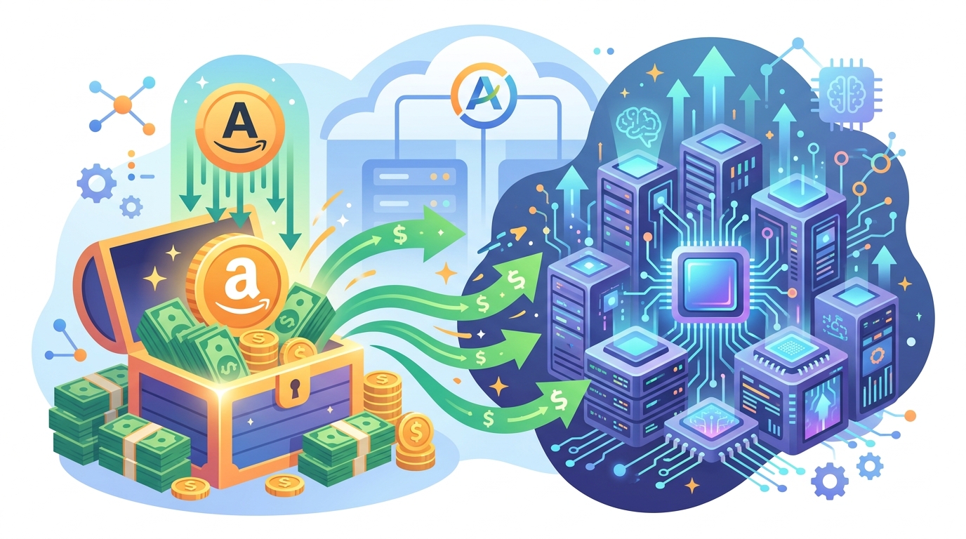 亞馬遜砸 250 億美元，買的是算力