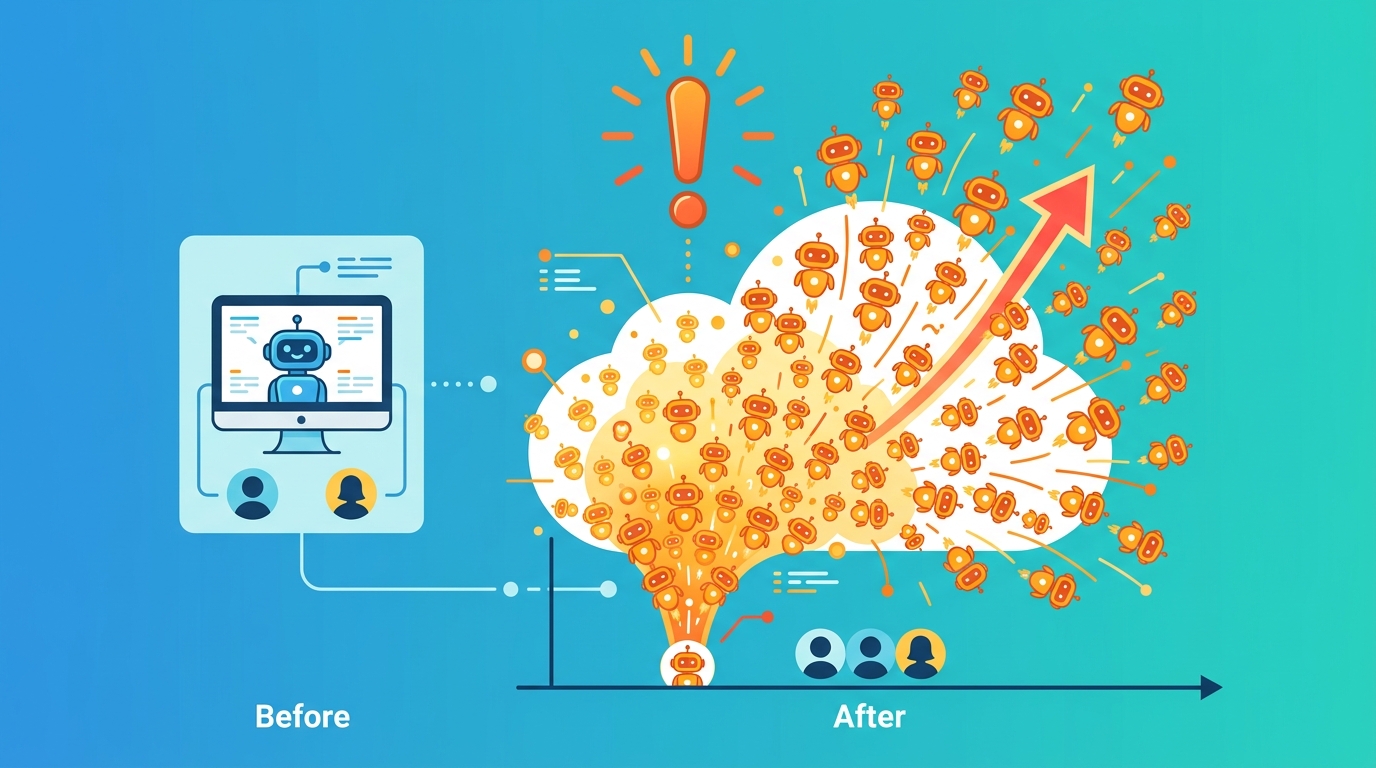 AI 聊天機器人失控暴增 5 倍