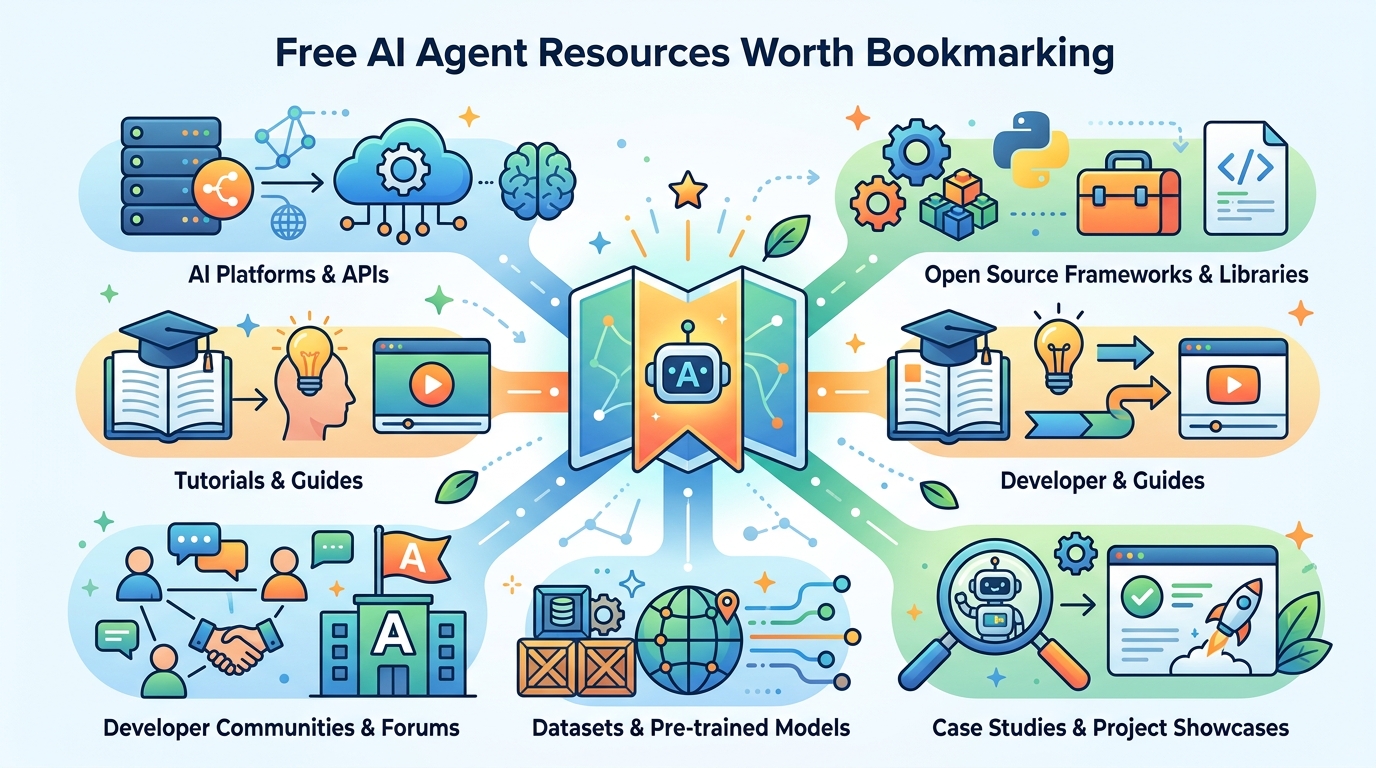 Free AI Agent Resources Worth Bookmarking