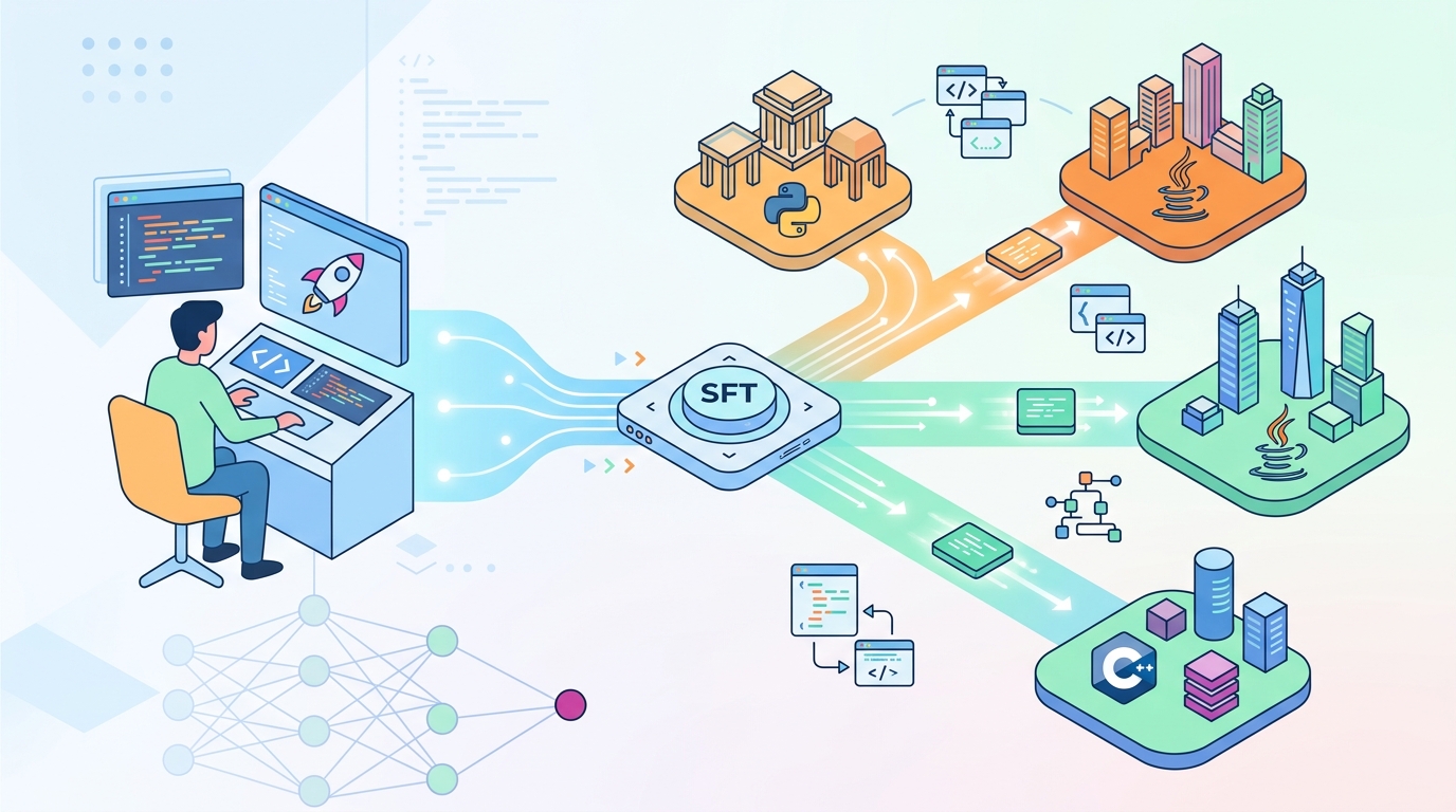 Parallel-SFT 讓 code RL 更會跨語言