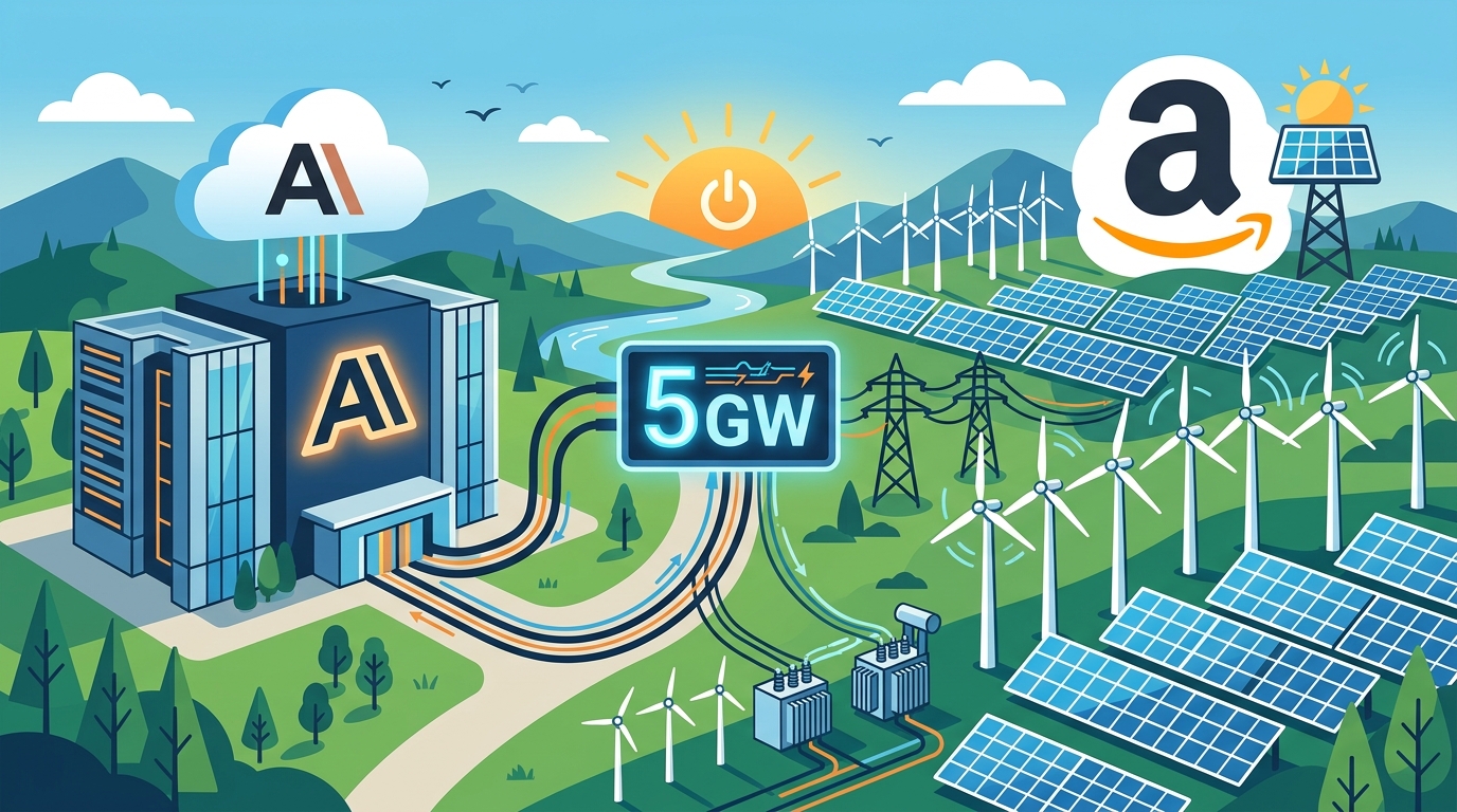 Anthropic and Amazon lock in 5GW for Claude