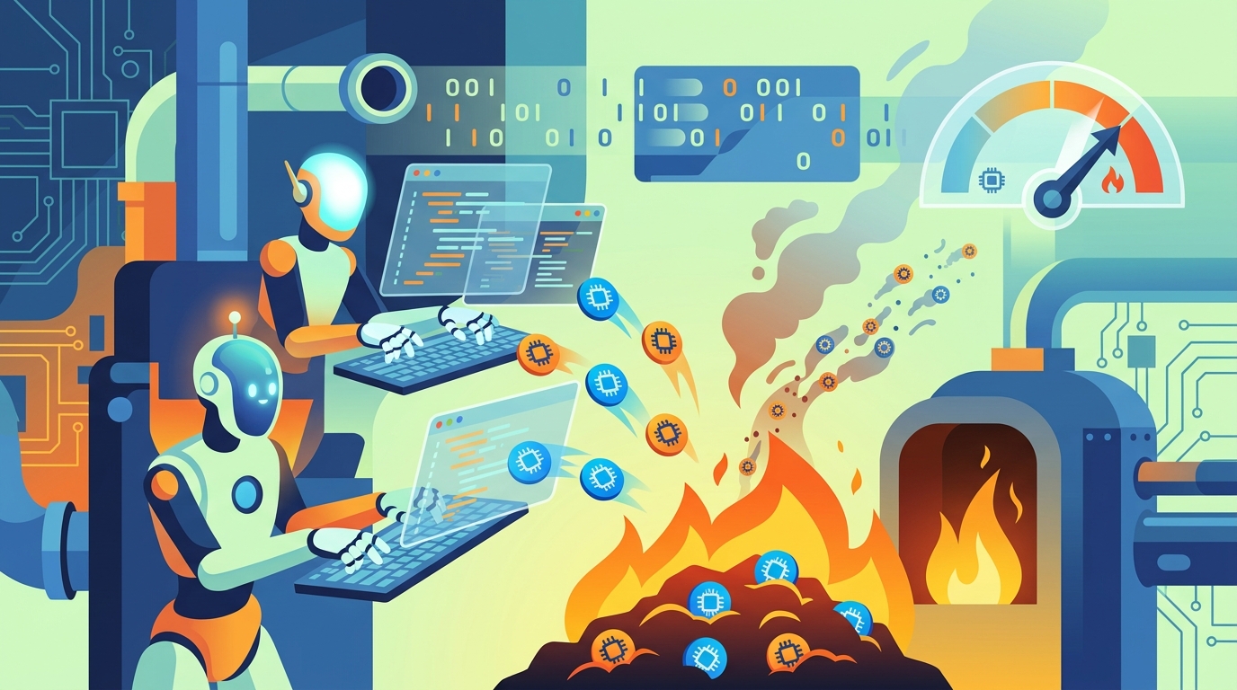How AI Agents Burn Tokens in Coding Tasks
