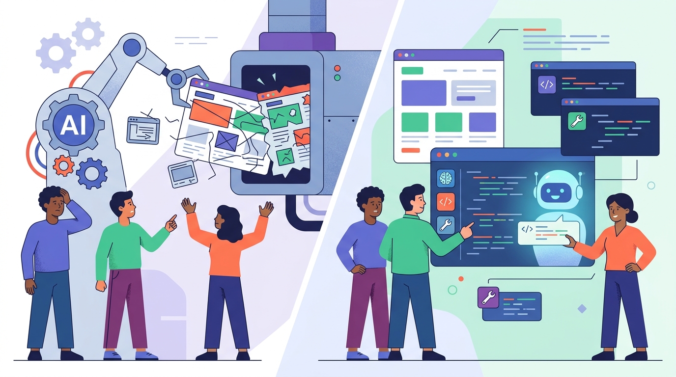 Why frontend teams should stop treating AI as a rewrite machine