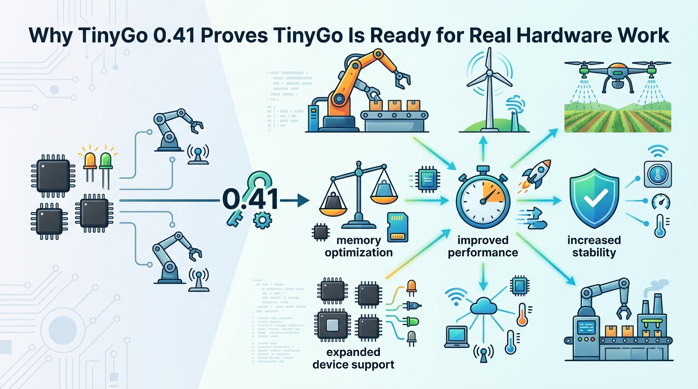 Why TinyGo 0.41 Proves TinyGo Is Ready for Real Hardware Work