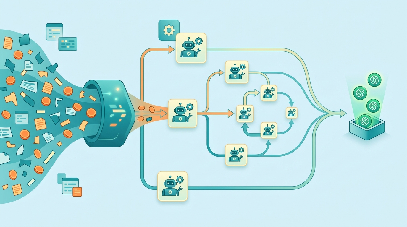 Recursive Multi-Agent Systems Could Cut Token Use