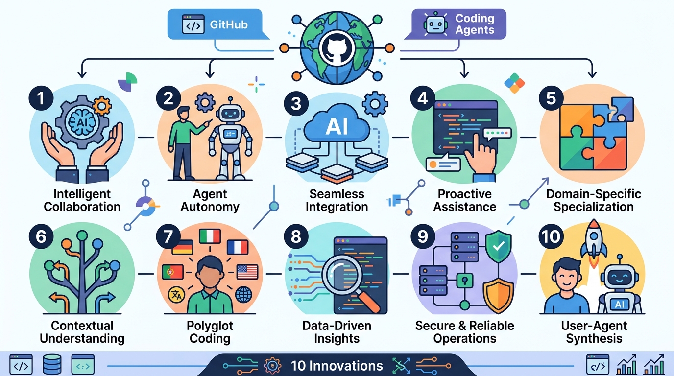 GitHub 10 大揭示 Coding Agent 新形態
