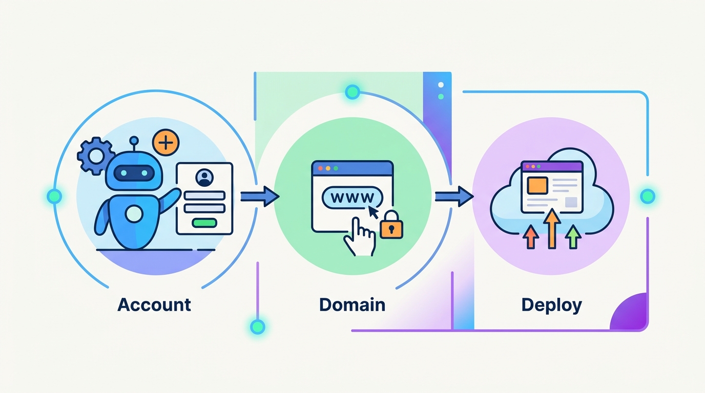 Why agents should be able to create accounts, buy domains, and deploy