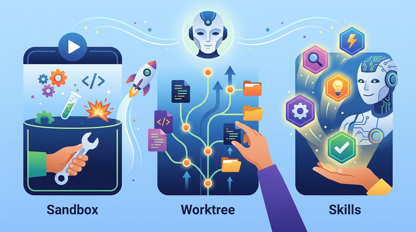 OpenAI Codex APP Feature Tour: Sandbox, Worktree, and Skills