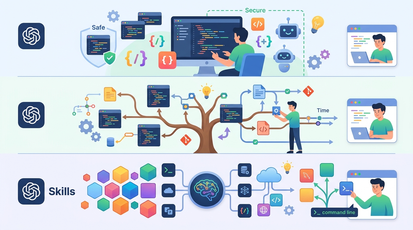 OpenAI Codex APP Feature Tour: Sandbox, Worktree, and Skills