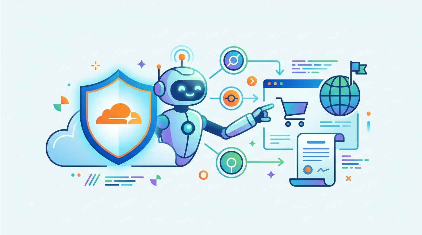 Cloudflare 讓 AI 代理能買帳號與網域