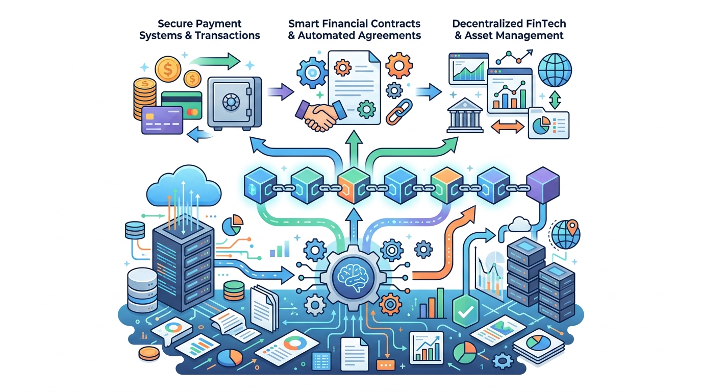 How AI, Big Data, and Blockchain Fit Together in Finance