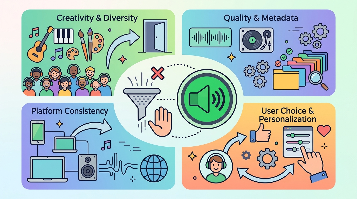 Spotify 為何不加 AI 音樂過濾器