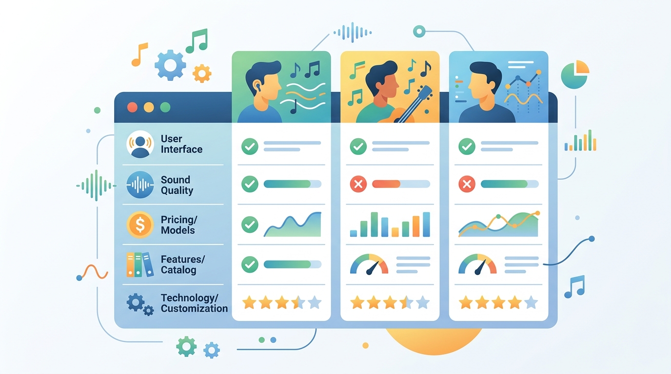 How to Compare Music AI Companies