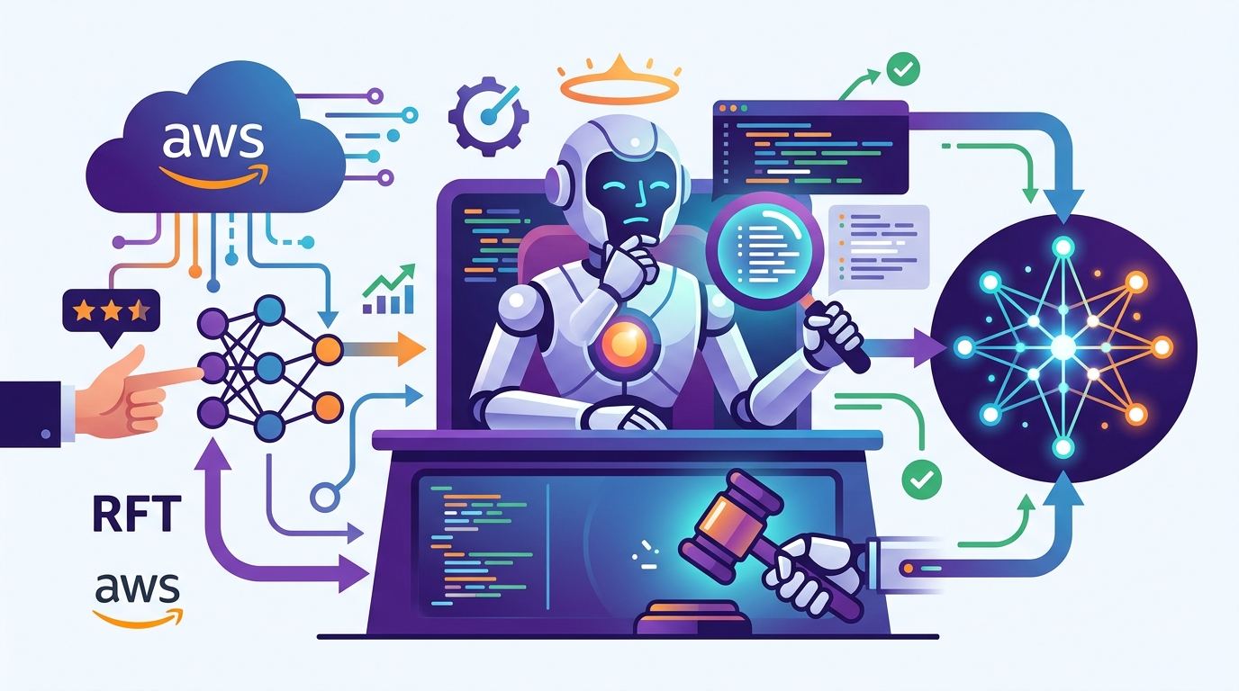 AWS details RFT with LLM-as-a-judge for Nova