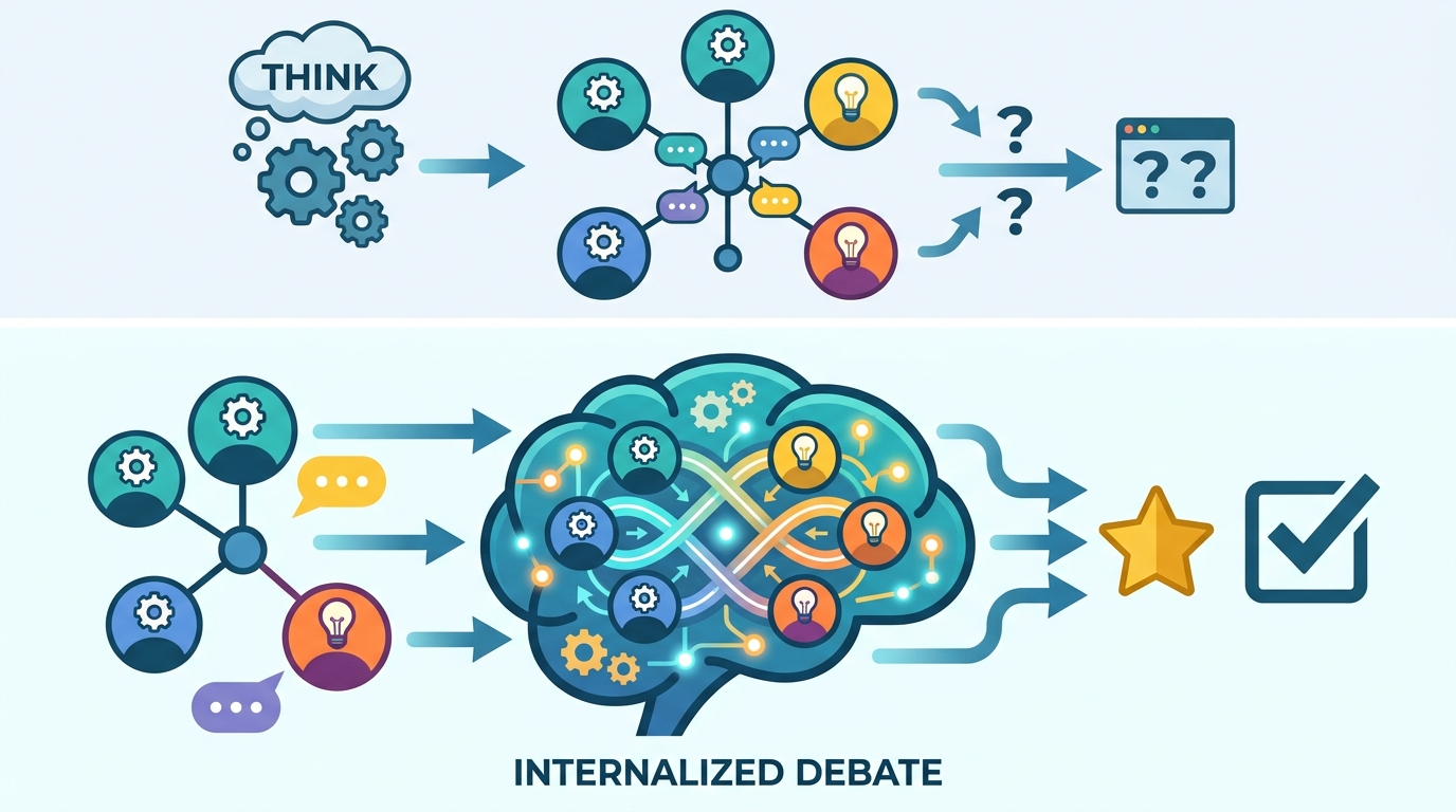 Why Latent Agents Proves Multi-Agent Debate Should Be Internalized