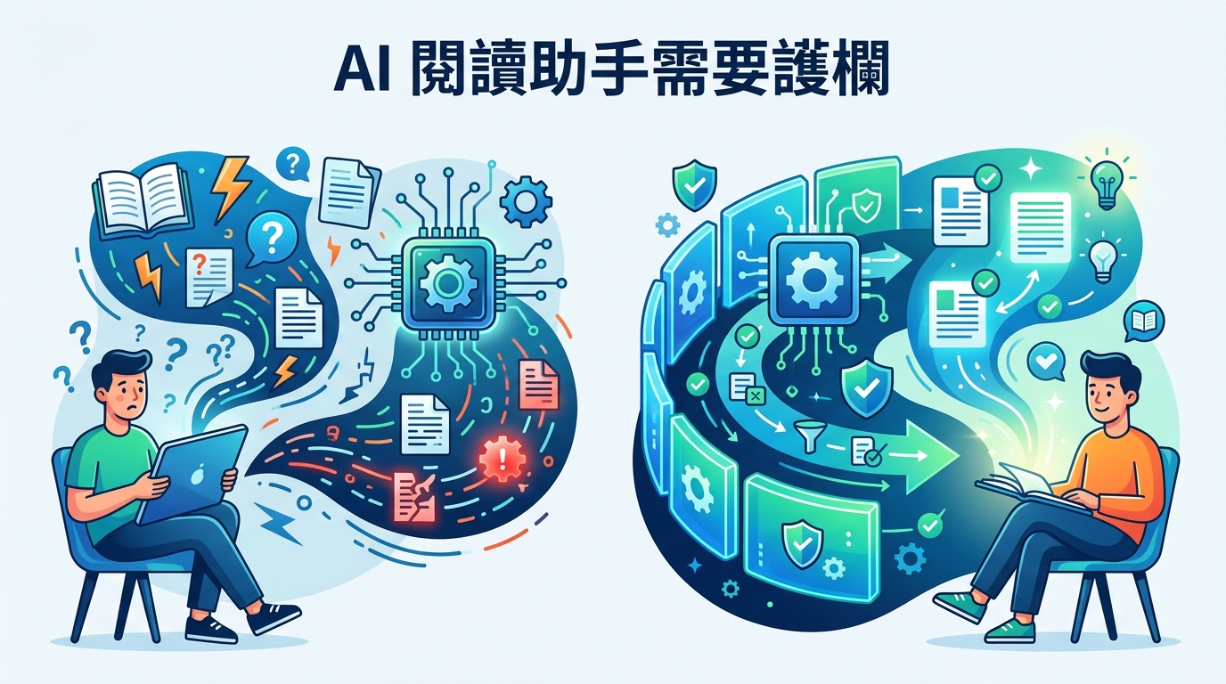AI 閱讀助手需要護欄