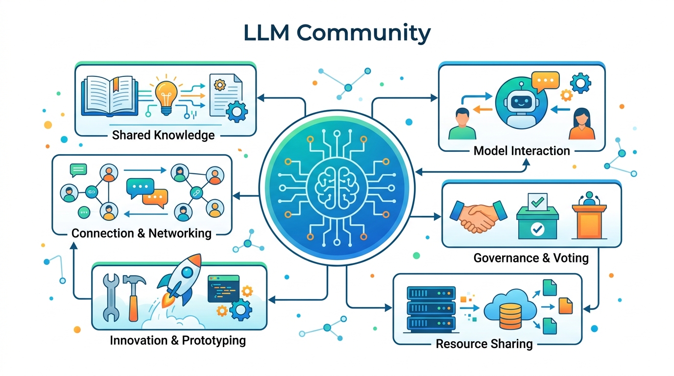 LLM 社群會長什麼樣
