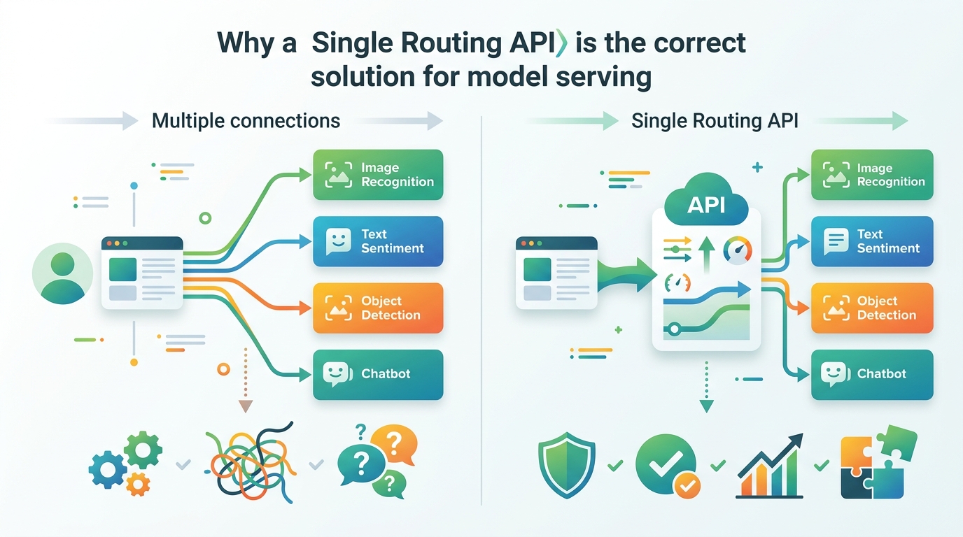 為什麼單一 Routing API 才是模型服務的正解