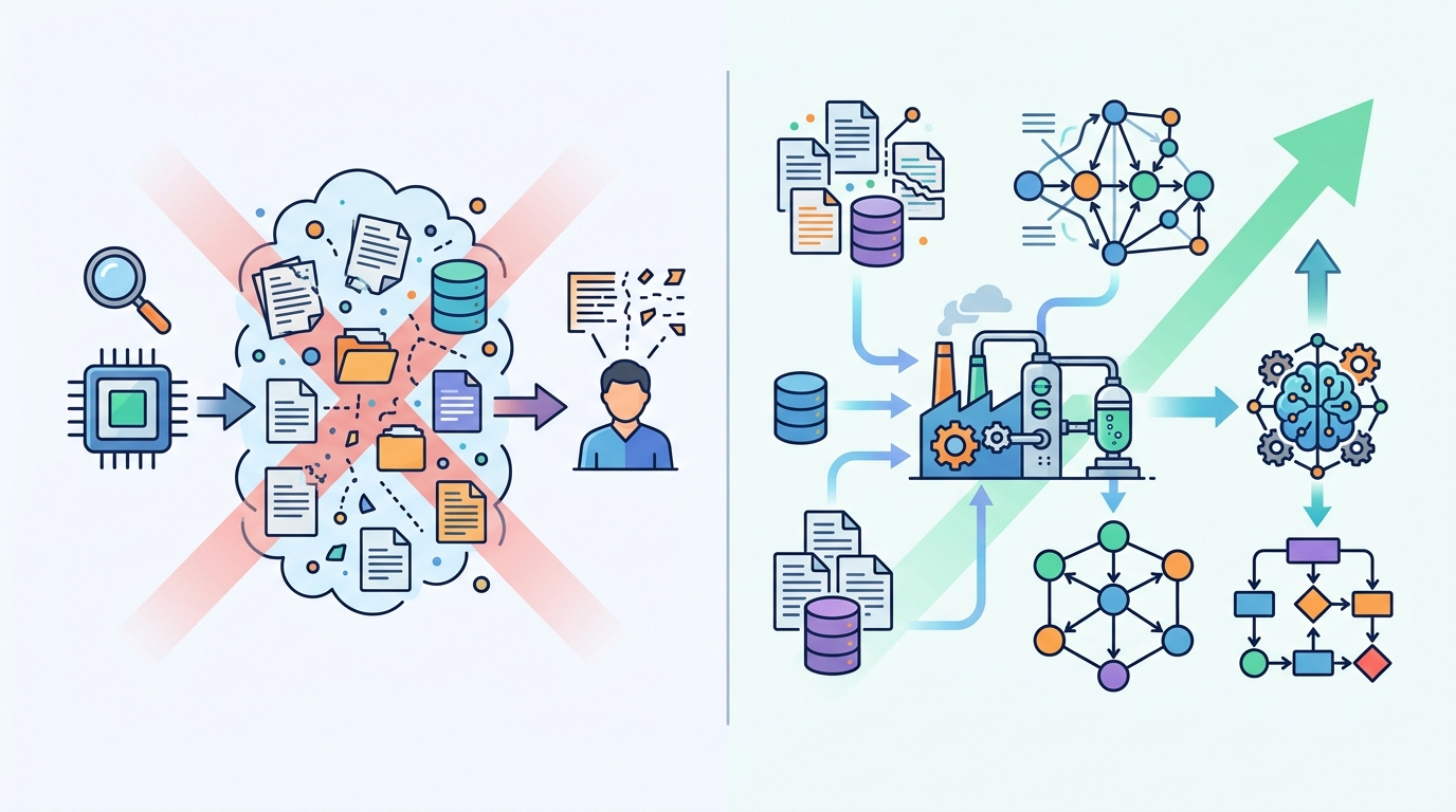 為什麼 RAG 正在結束，agentic AI 需要的是編譯式知識層