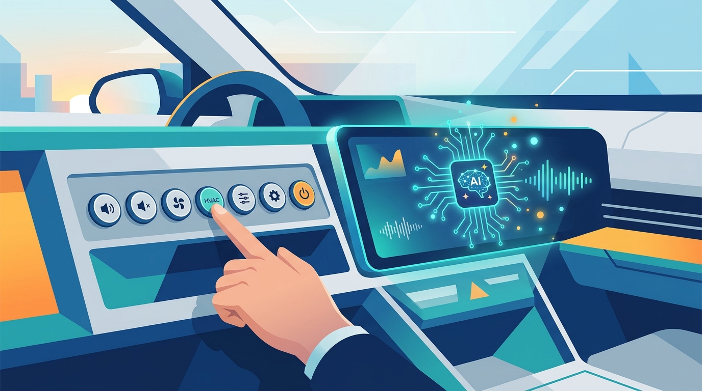 Hyundai’s Pleos Connect Keeps Buttons, Adds AI
