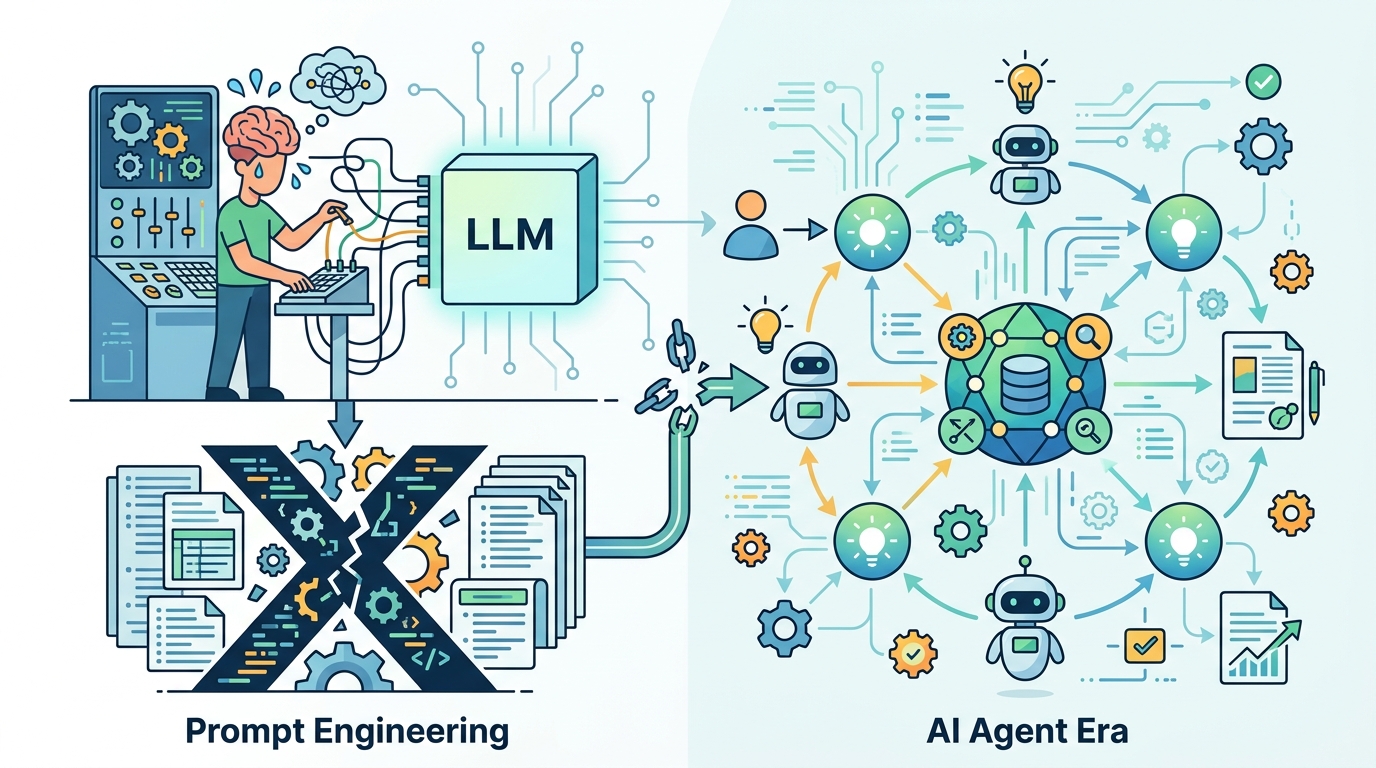 為什麼 AI Agent 時代，Prompt Engineering 已經死了