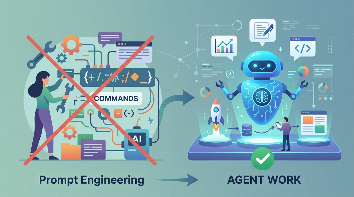 為什麼 AI Agent 時代，Prompt Engineering 已經死了