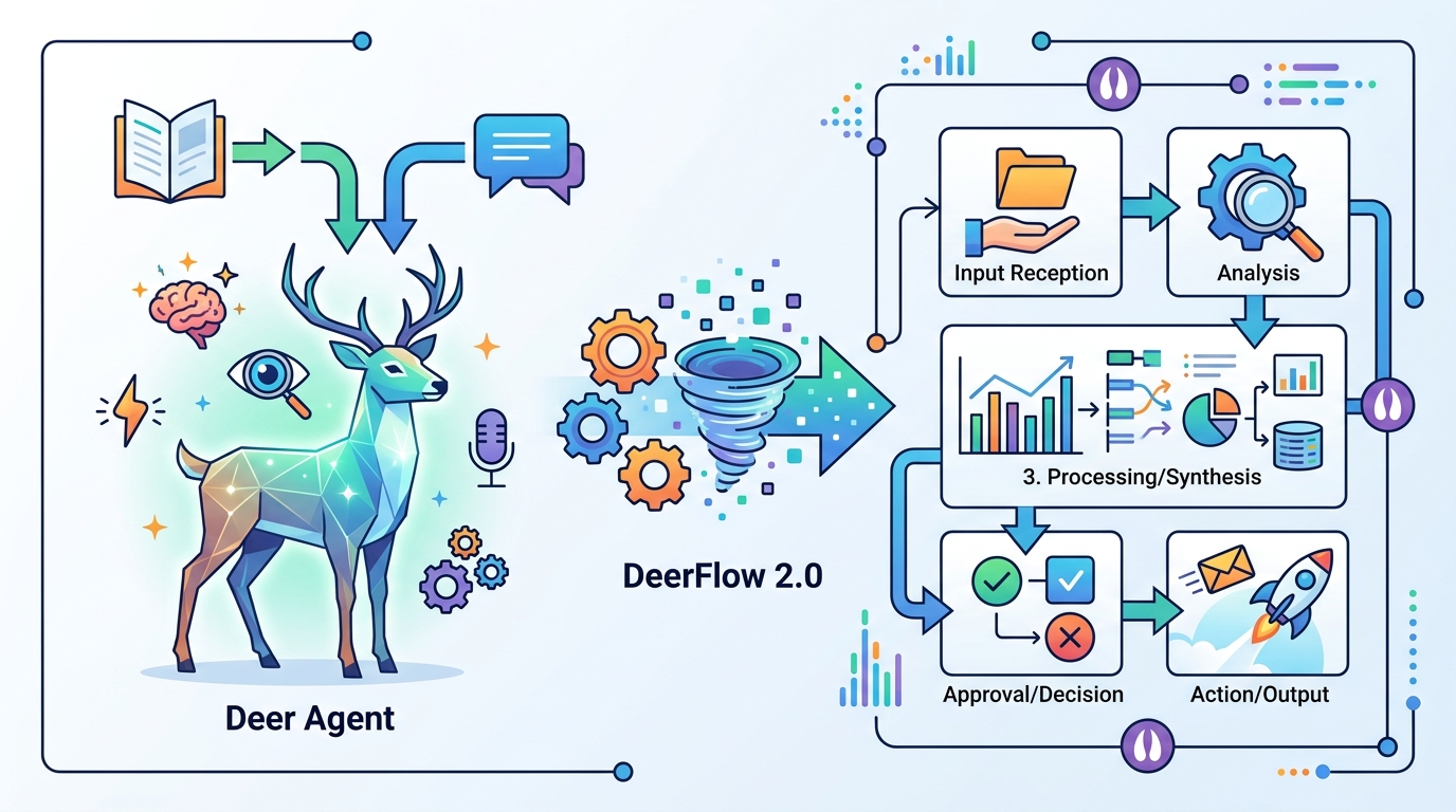 DeerFlow 2.0：把 Agent 變工作流