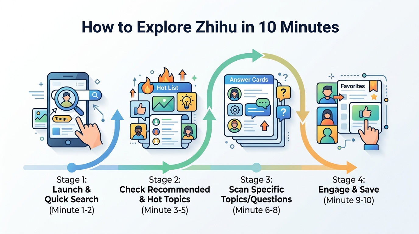 How to Explore Zhihu in 10 Minutes