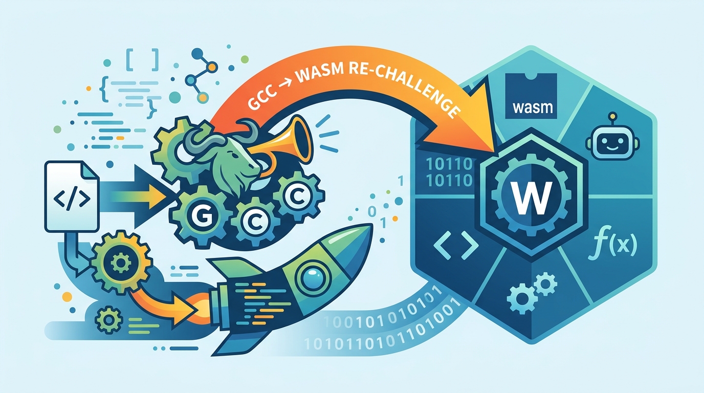 GCC 重新挑戰 WebAssembly 後端