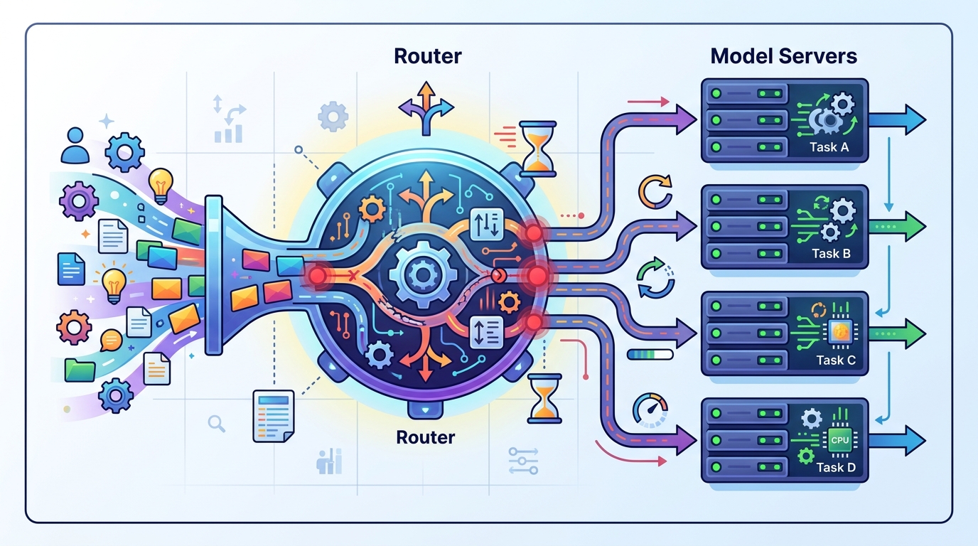 Why routing is the real bottleneck in model serving