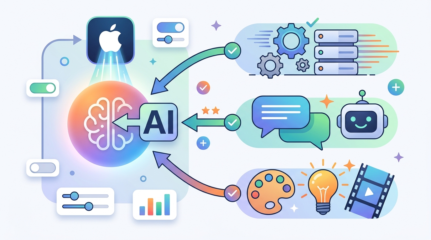 怎麼選第三方 AI 給 Apple Intelligence