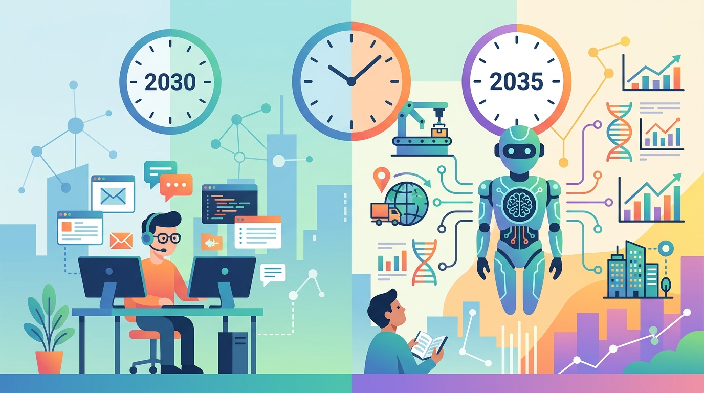 為什麼 AI agents 到 2035 會比人類更重要