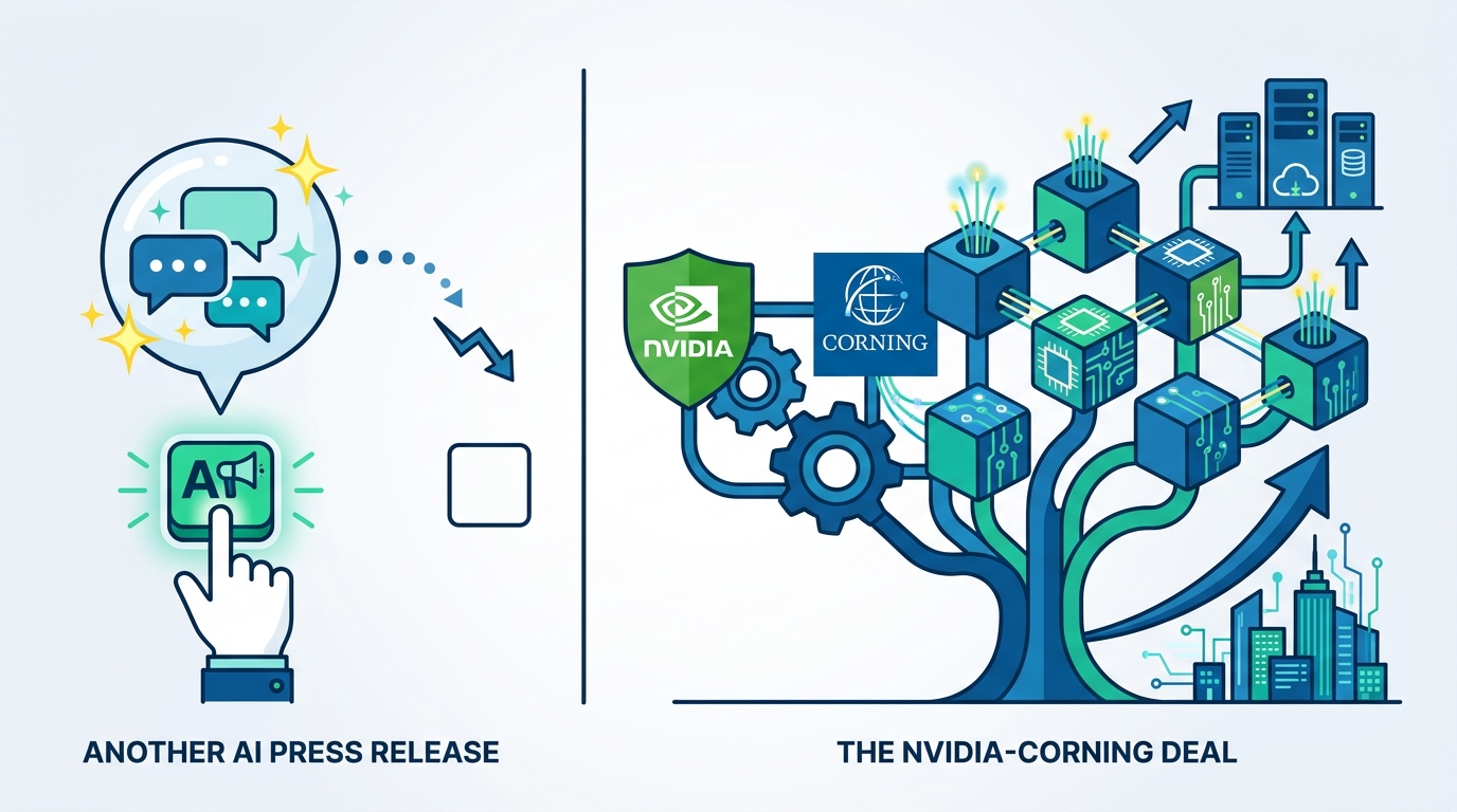 Why the NVIDIA-Corning Deal Matters More Than Another AI Press Release