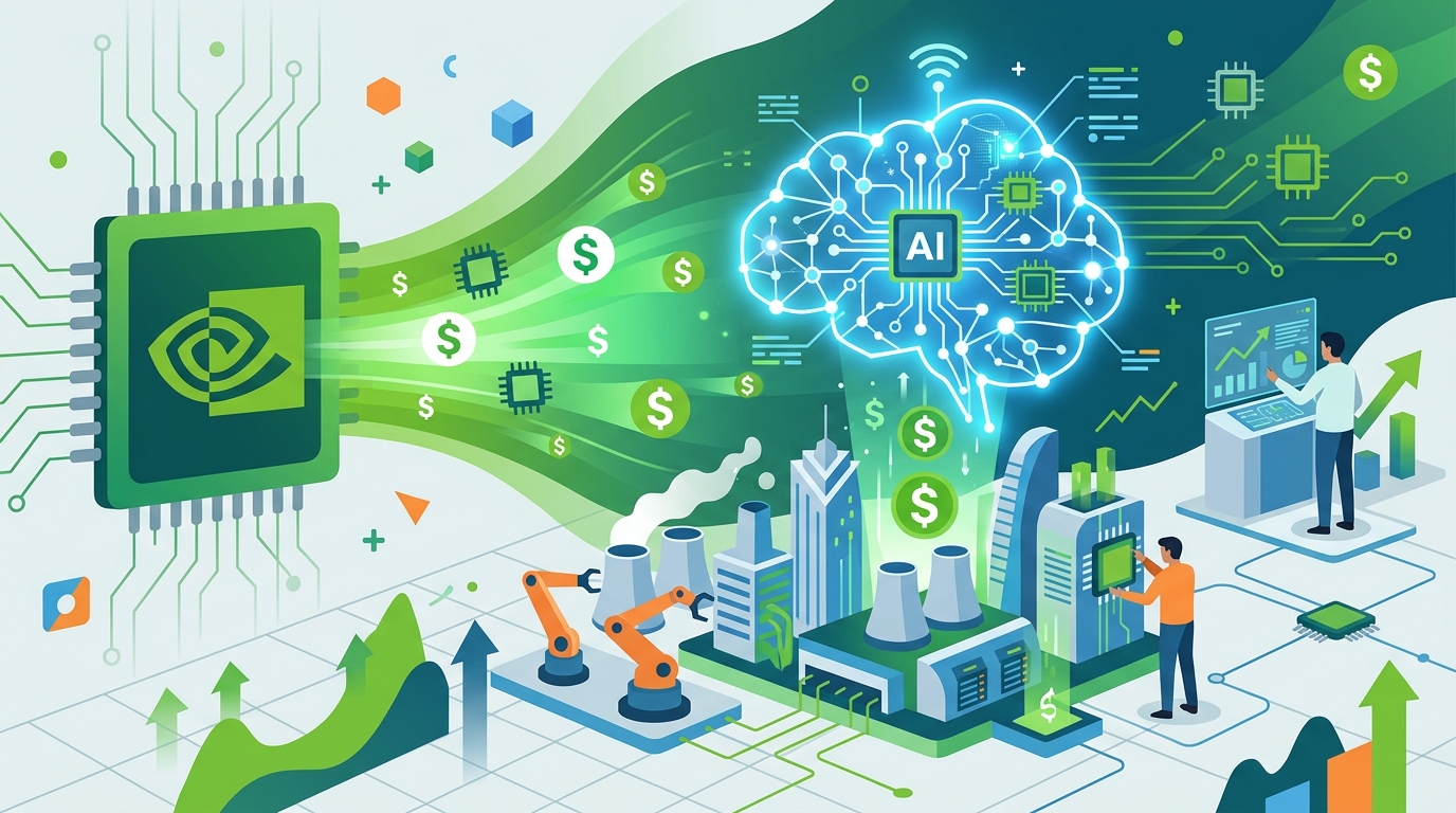 Nvidia 40 億美元 AI 投資潮