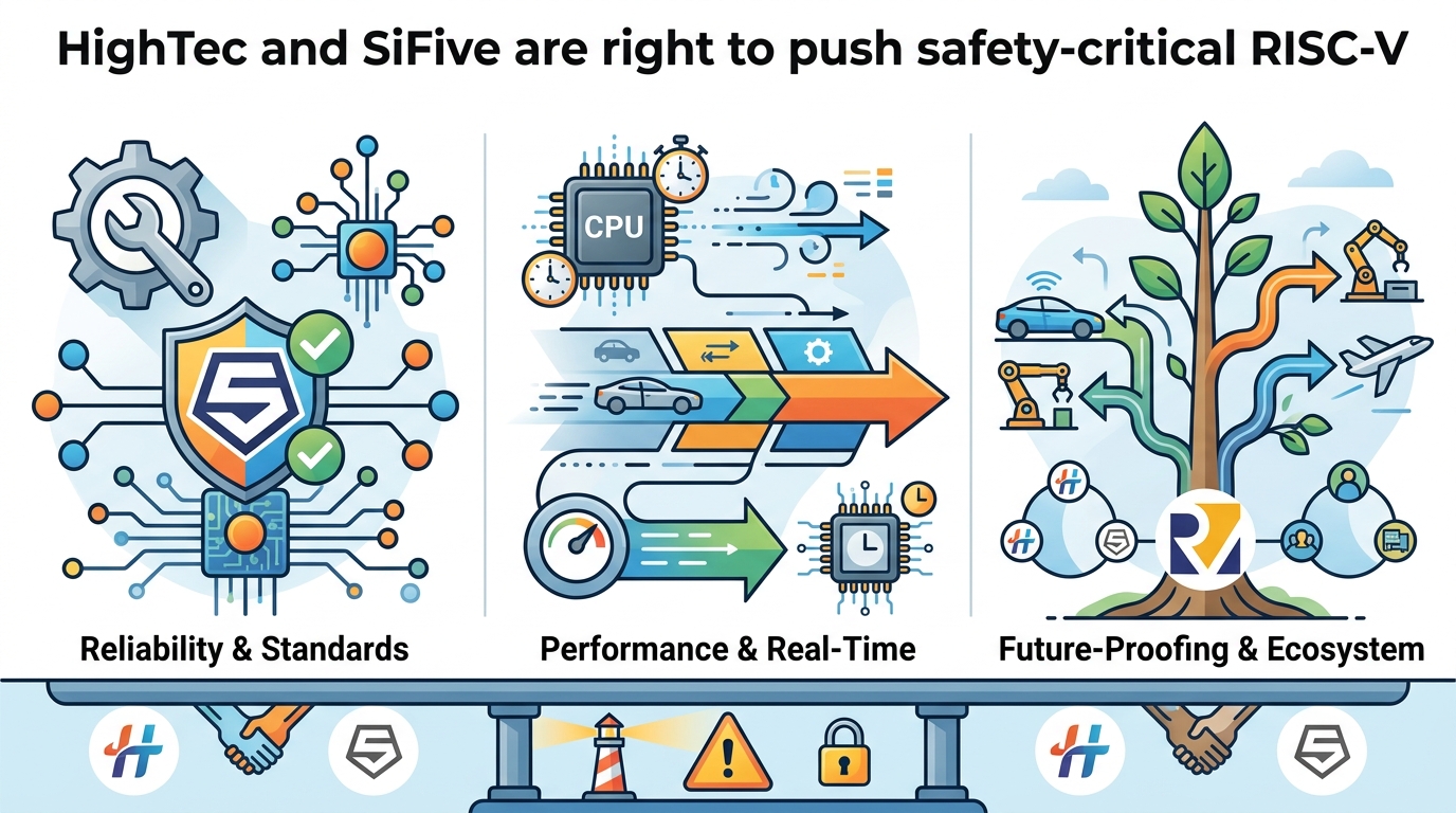 Why HighTec and SiFive are right to push safety-critical RISC-V