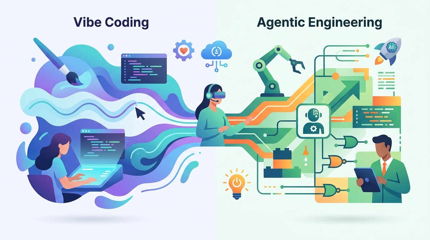 Vibe Coding 和 Agentic Engineering 開始混在一起