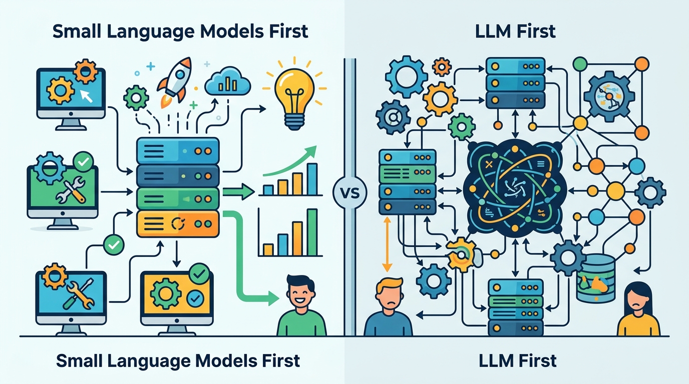 為什麼企業 AI 應該先用小型語言模型，而不是 LLM 優先