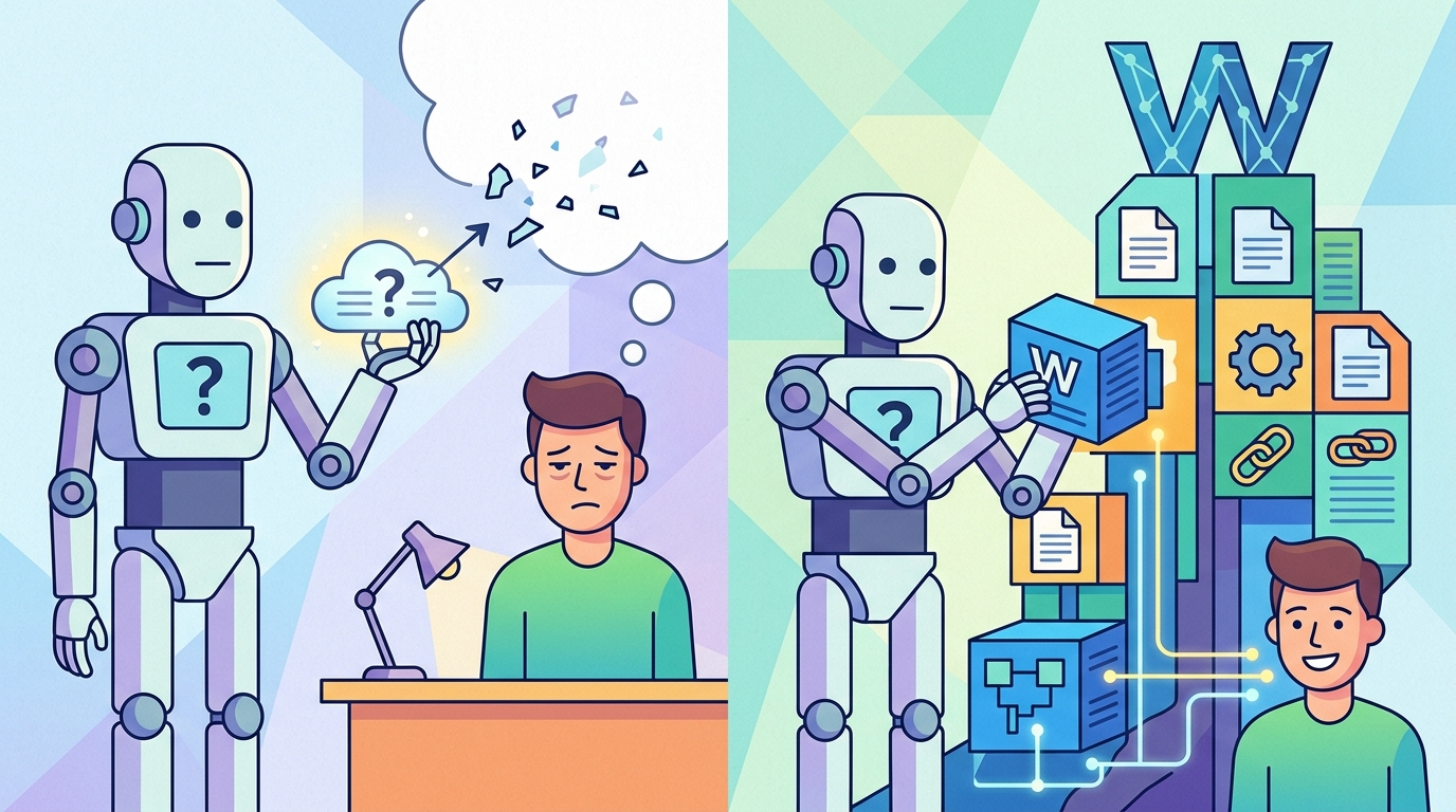 為什麼 AI agent 應該維護你的 wiki，而不是回答你的問題